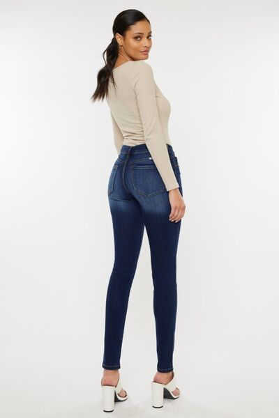 Mid Rise Gradient Skinny Jeans - Bottoms - Pants - 7 - 2024