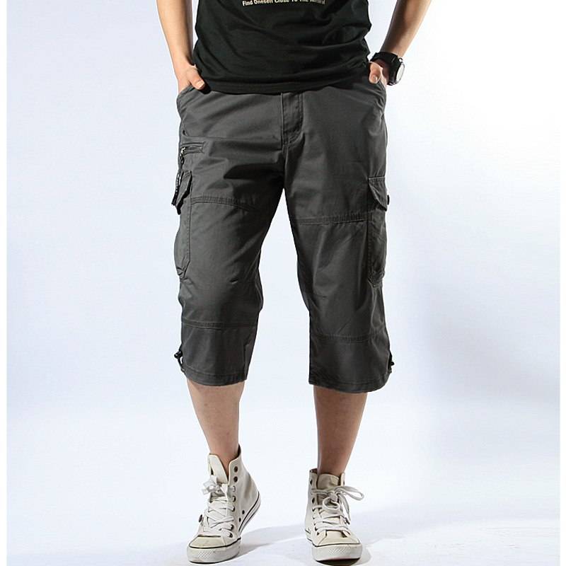 Multi Pocket Capris - Dark Gray / 39 - Bottoms - Shorts - 6 - 2024