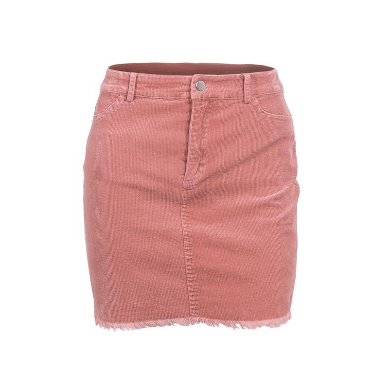 Pink Corduroy Mini Skirt - Bottoms - Skirts - 9 - 2024