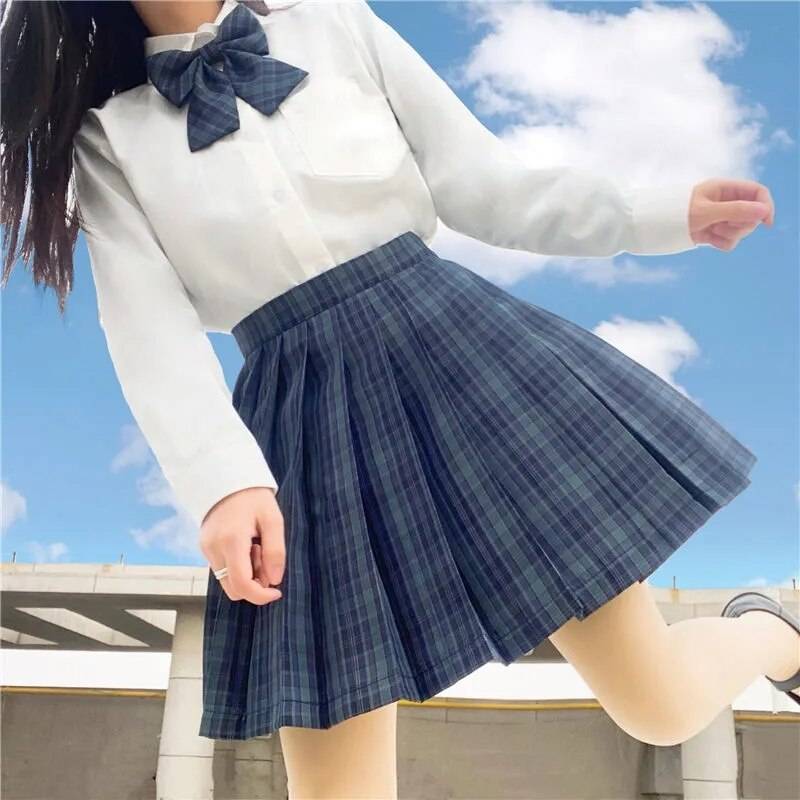 Pleated Kawaii Skirt ☁️ - Bottoms - Shirts & Tops - 10 - 2024