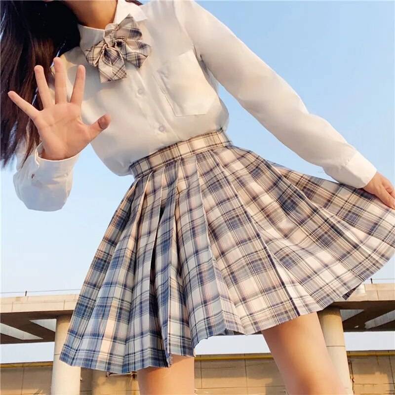 Pleated Kawaii Skirt ☁️ - Bottoms - Shirts & Tops - 11 - 2024