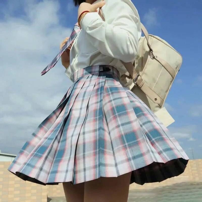 Pleated Kawaii Skirt ☁️ - Bottoms - Shirts & Tops - 13 - 2024