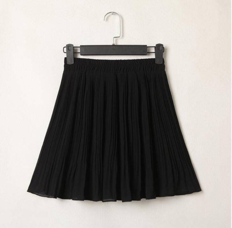 Pleated Mini Skirt Tulle - Black / No Value - Bottoms - Skirts - 14 - 2024