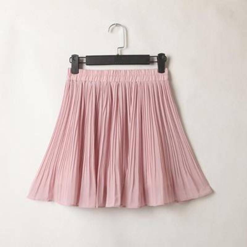 Pleated Mini Skirt Tulle - Pink / M - Bottoms - Skirts - 13 - 2024