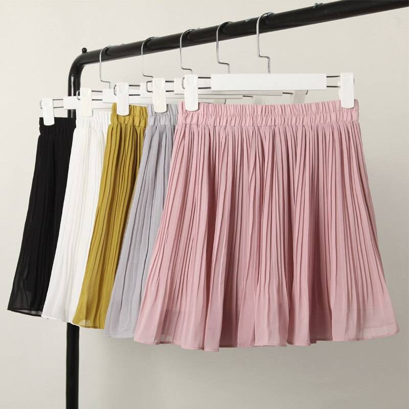 Pleated Mini Skirt Tulle - Bottoms - Skirts - 10 - 2024