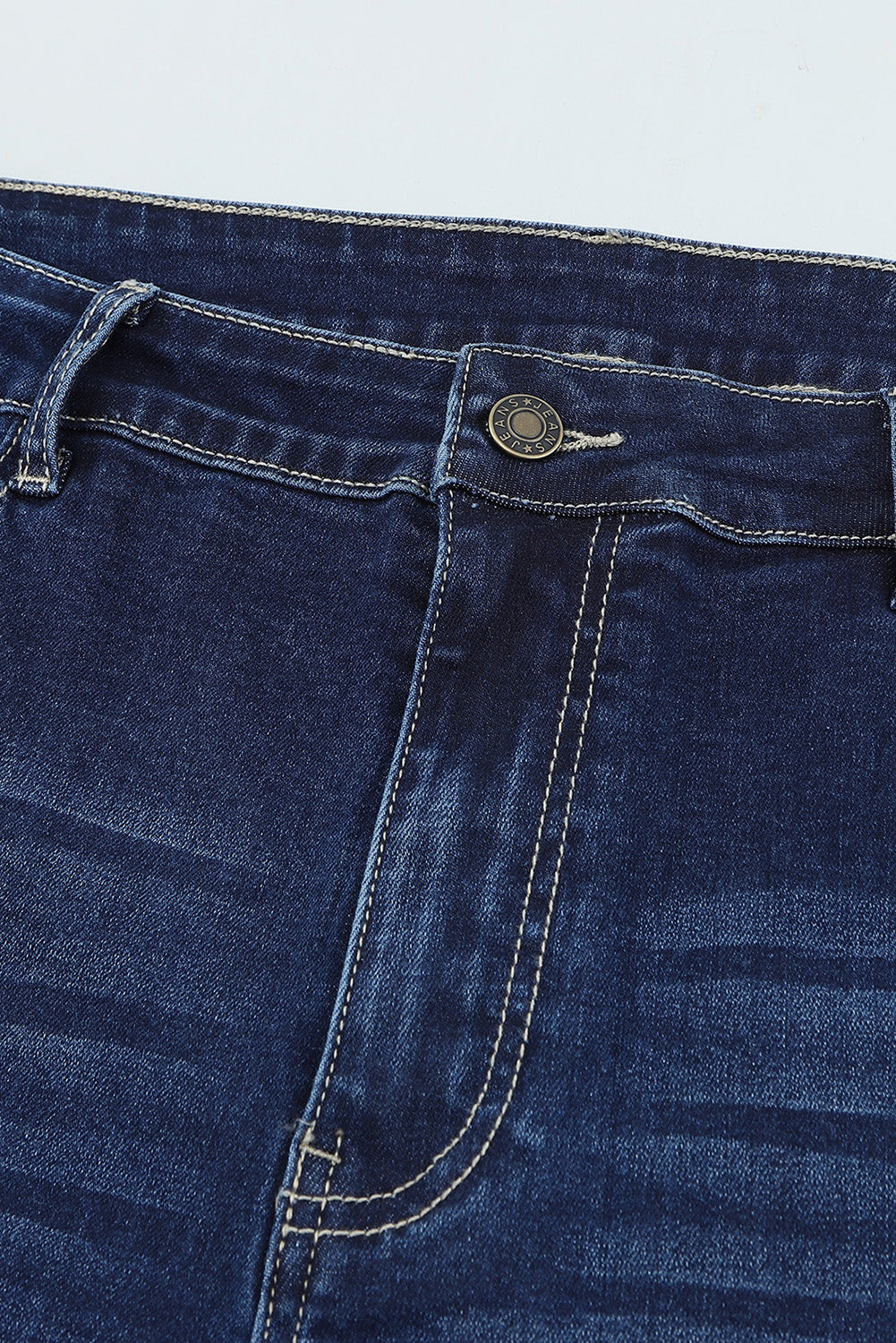 Plus Size Mid-Rise Waist Flare Jeans - Bottoms - Pants - 3 - 2024