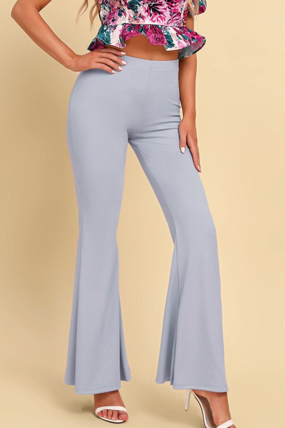 Pull On Flared Pants - Bottoms - Pants - 3 - 2024