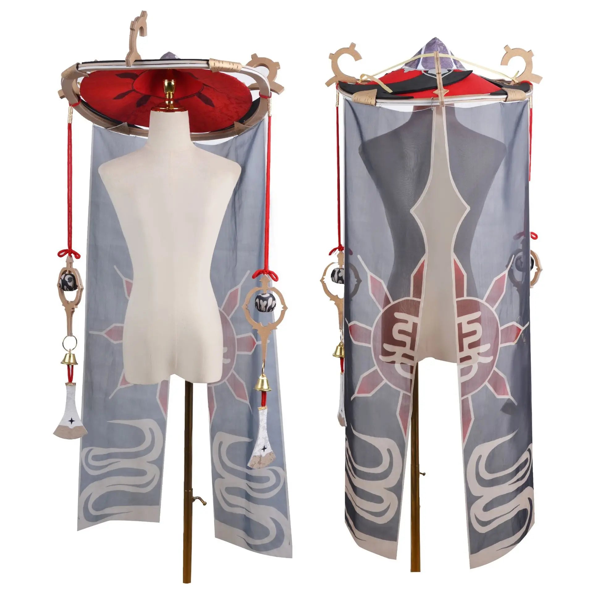 Scaramouche Cosplay Costume - Genshin Impact - Hat 1 / XS / Genshin Impact - Bottoms - Costumes - 14 - 2024