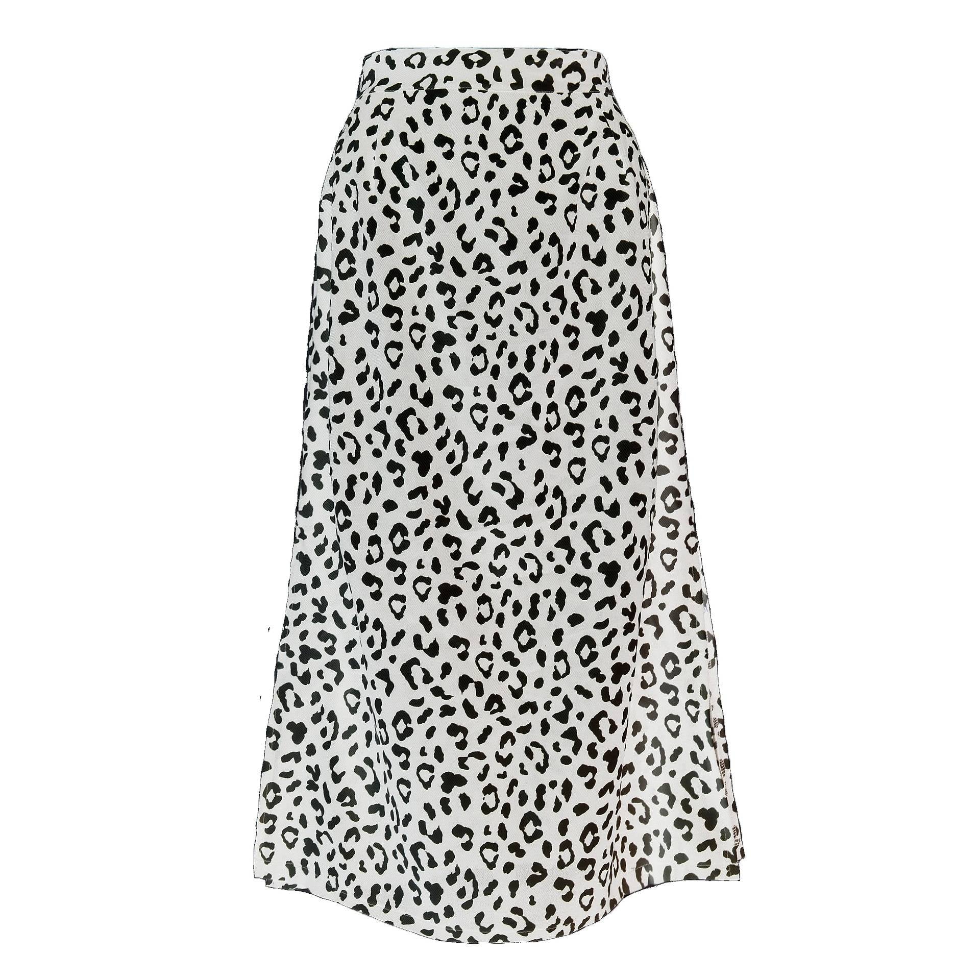 Sexy Leopard Wrap Skirt - Gray / S - Bottoms - Skirts - 17 - 2024