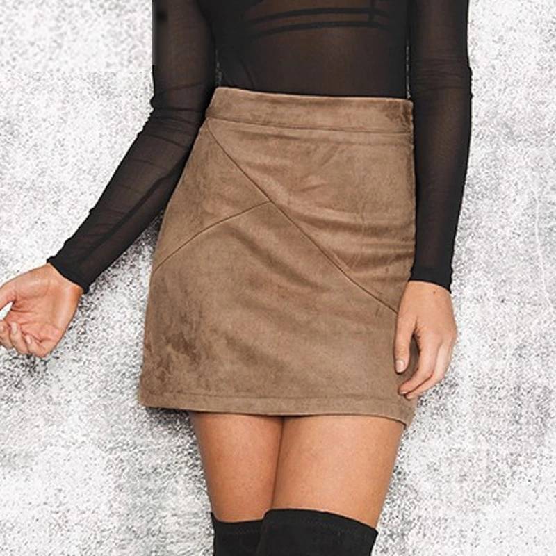 Sexy Suede Pencil Skirt - Bottoms - Clothing - 3 - 2024