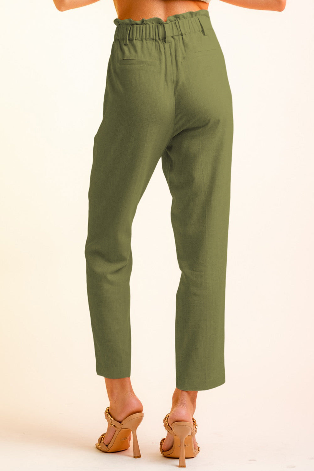 Side Button Long Pants - Bottoms - Pants - 8 - 2024