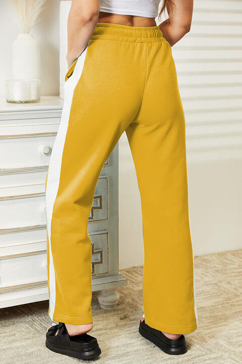 Side Stripe Drawstring Pants - Bottoms - Pants - 20 - 2024