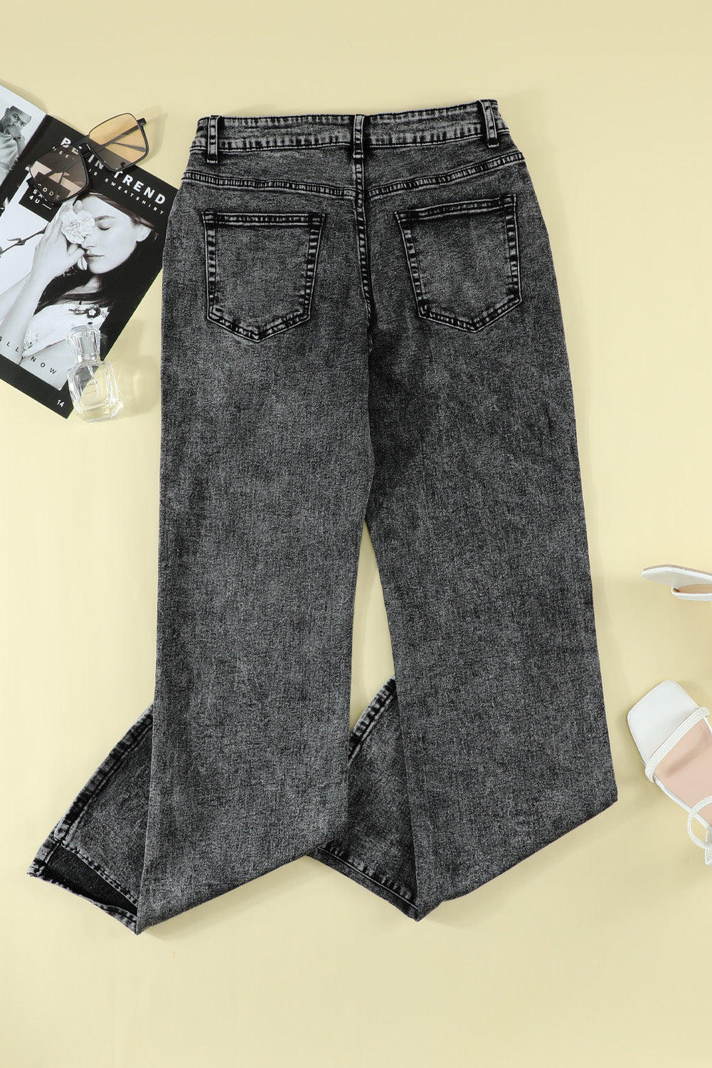 Slit Flare Jeans - Bottoms - Pants - 2 - 2024