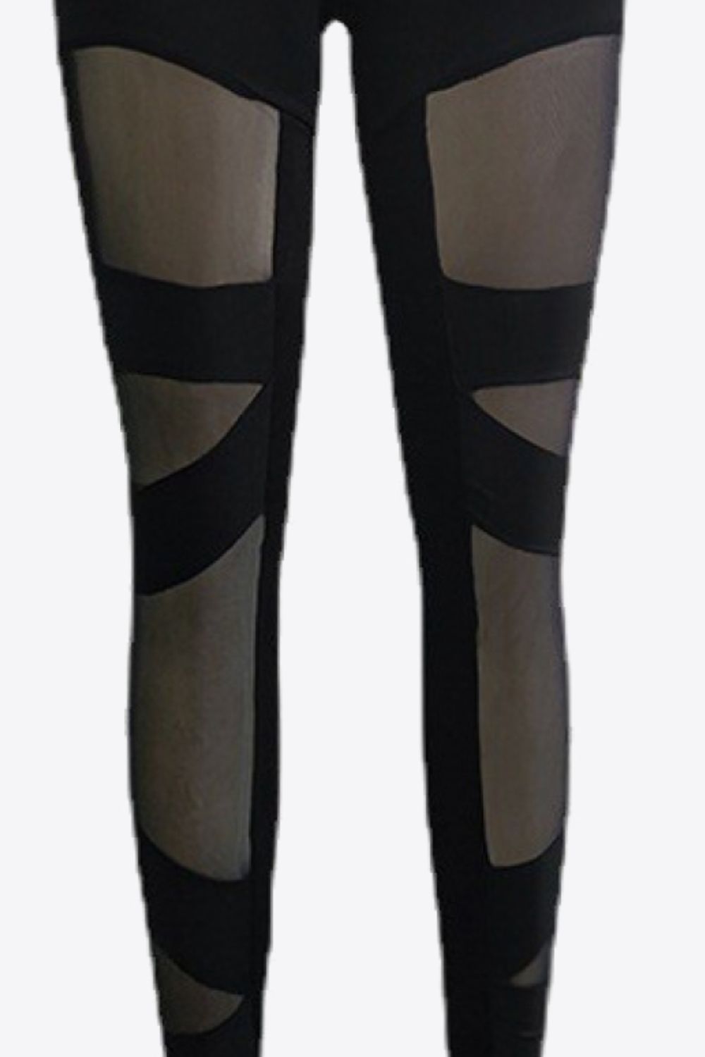 Spliced Mesh Leggings - Bottoms - Pants - 3 - 2024