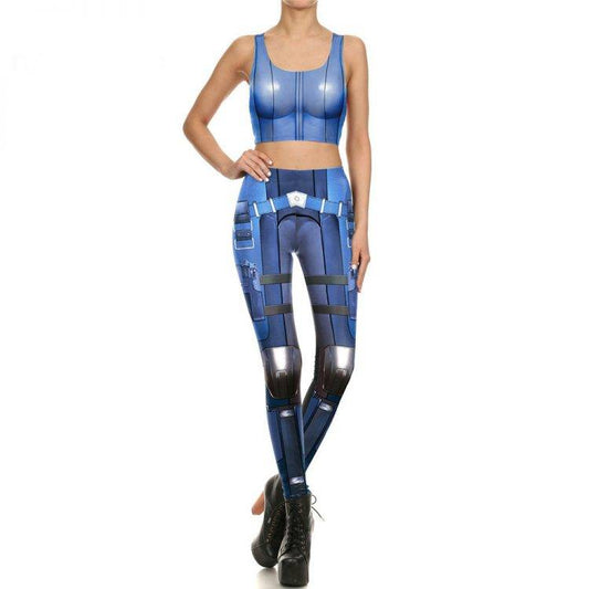 Steampunk Leggings - Bottoms - Activewear - 2 - 2024