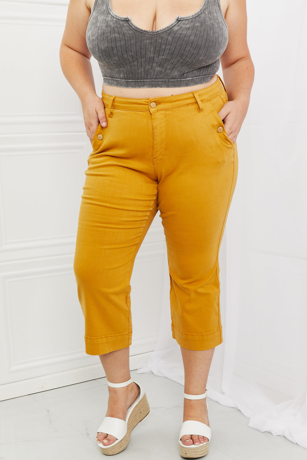 Straight Leg Cropped Jeans - Bottoms - Pants - 5 - 2024
