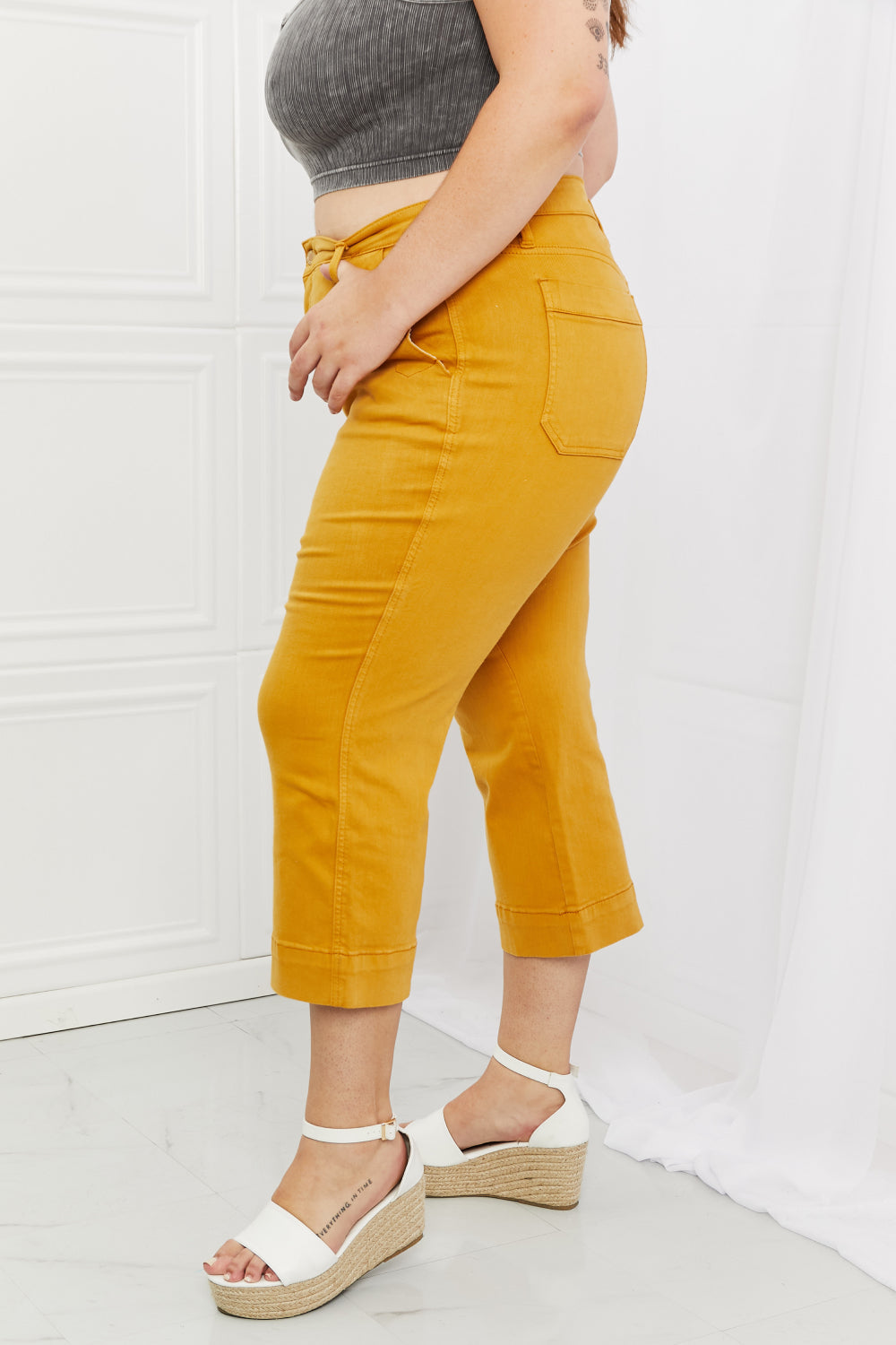 Straight Leg Cropped Jeans - Bottoms - Pants - 8 - 2024