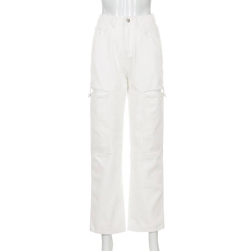 Street Fashion Casual High Waist Jeans - Bottoms - Pants - 10 - 2024