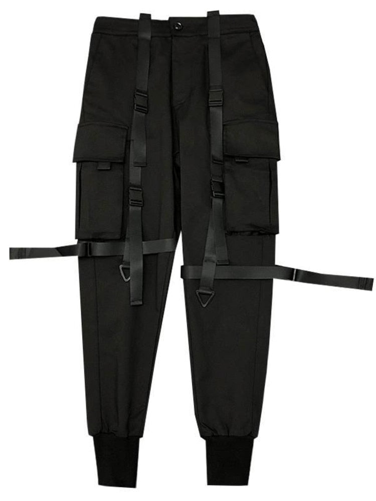 Techwear Slim Fit Pants - Black / S - Bottoms - Pants - 5 - 2024