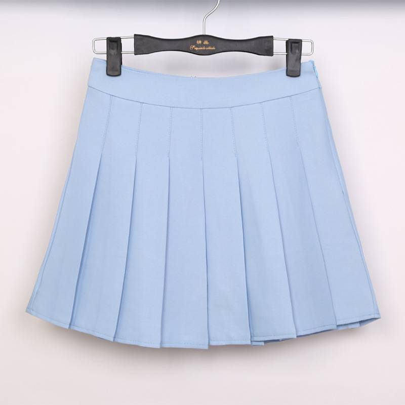 Tennis Pleated Mini Skirts - Light Blue / M - Bottoms - Skirts - 7 - 2024