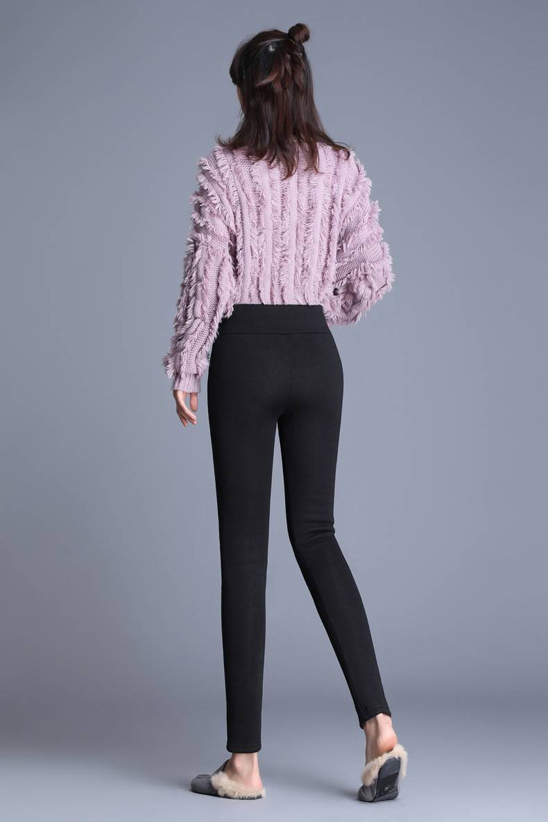 Thick Cashmere Leggings - Bottoms - Clothing - 5 - 2024