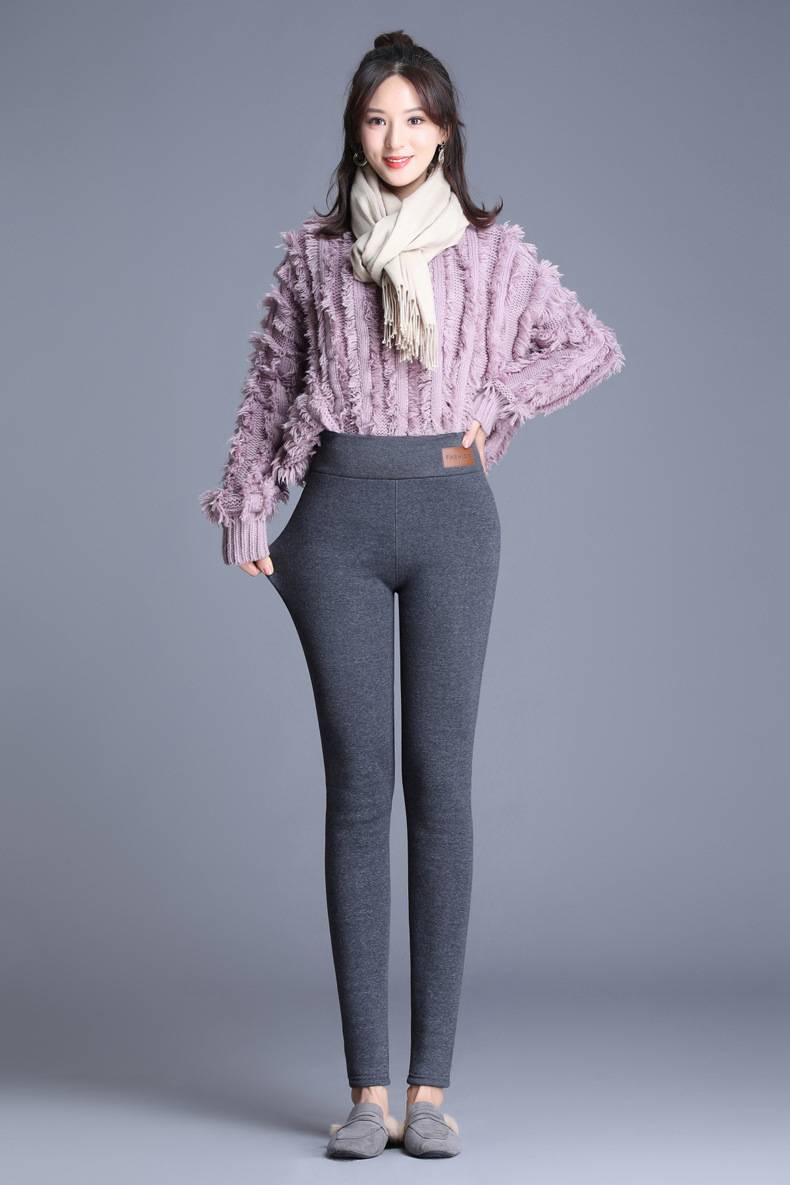 Thick Cashmere Leggings - Bottoms - Clothing - 6 - 2024