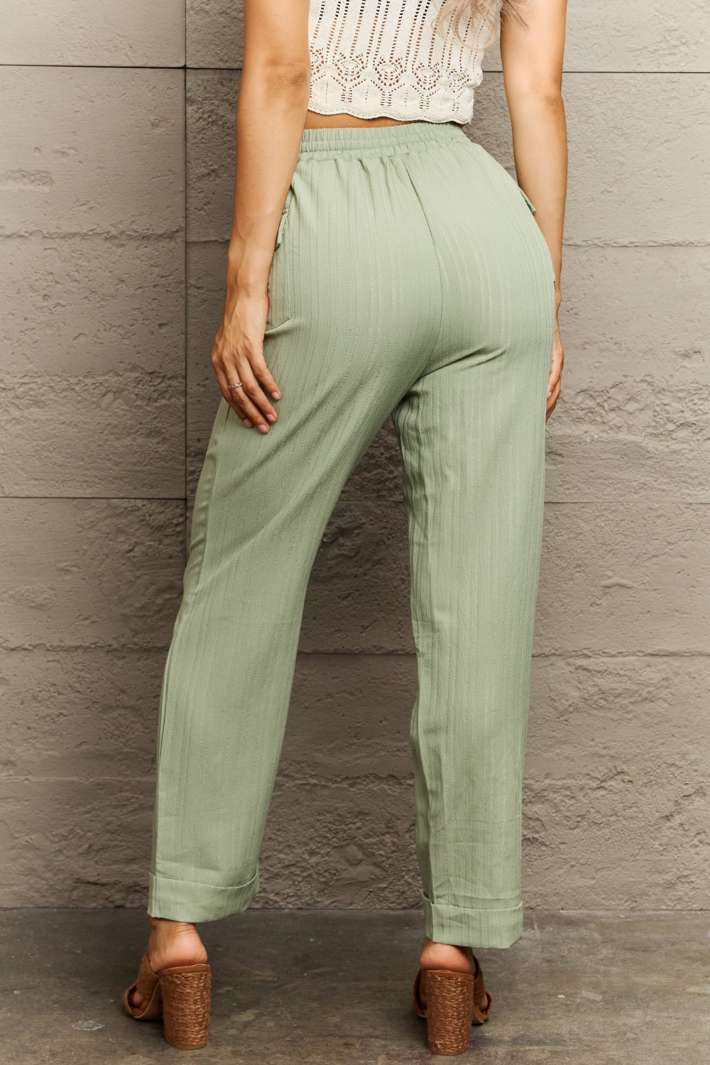 Tie Waist Long Pants - Bottoms - Pants - 2 - 2024