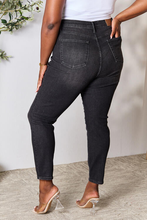 Tummy Control High Waist Denim Jeans - Bottoms - Pants - 2 - 2024