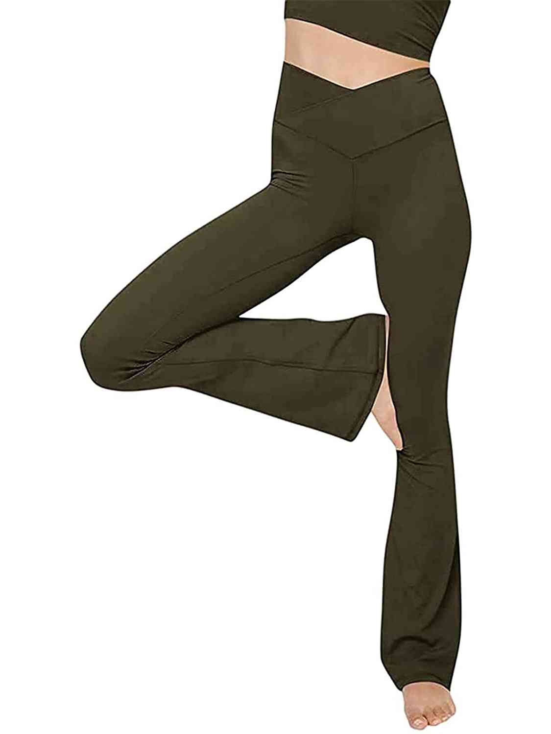 V-Waist Bootcut Long Pants - Bottoms - Pants - 33 - 2024