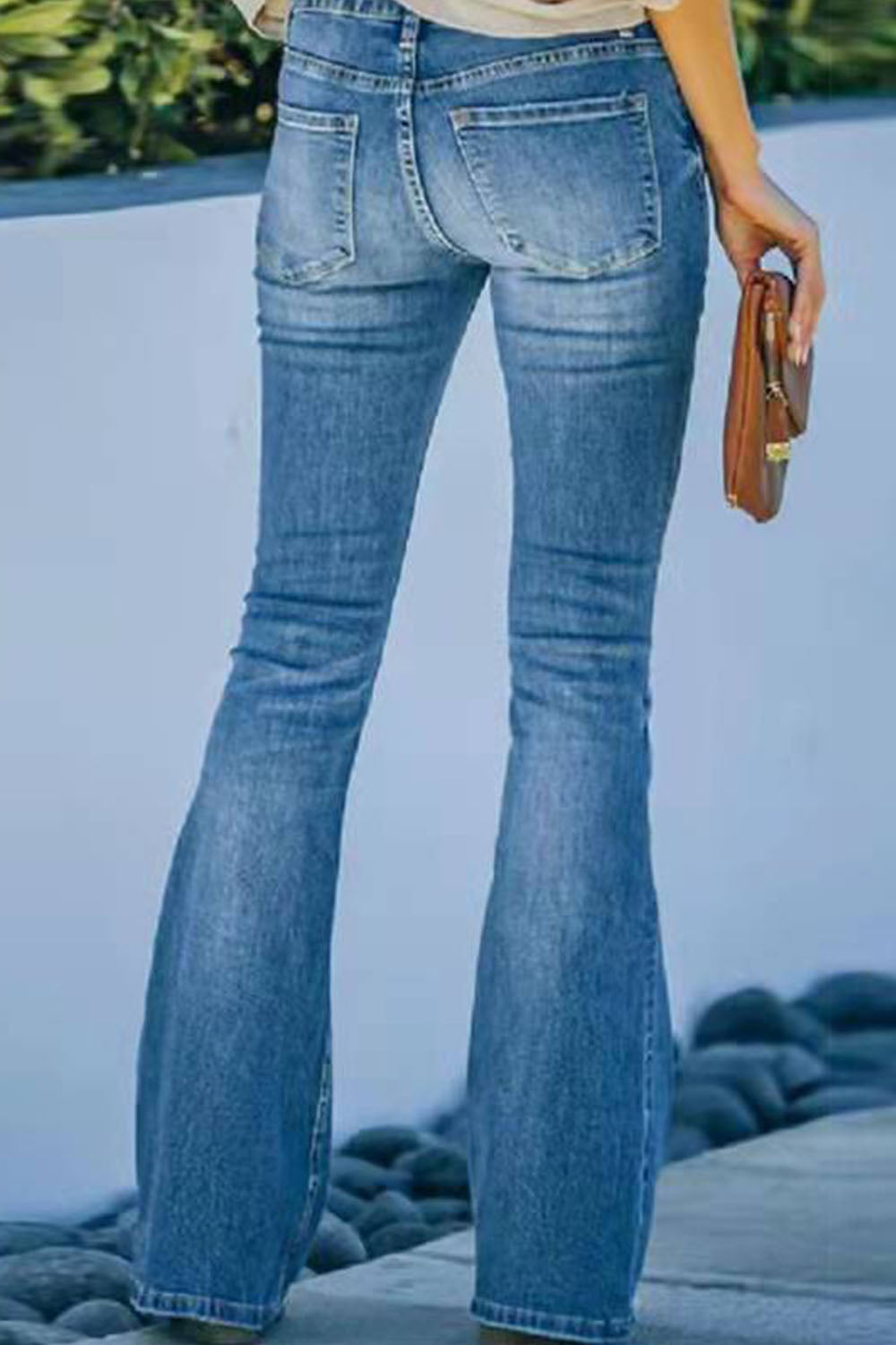 Wide Leg Long Jeans - Bottoms - Pants - 2 - 2024