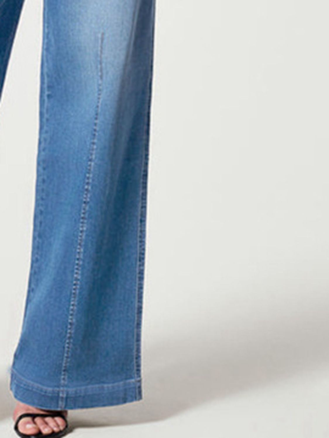 Wide Leg Long Jeans - Bottoms - Pants - 6 - 2024