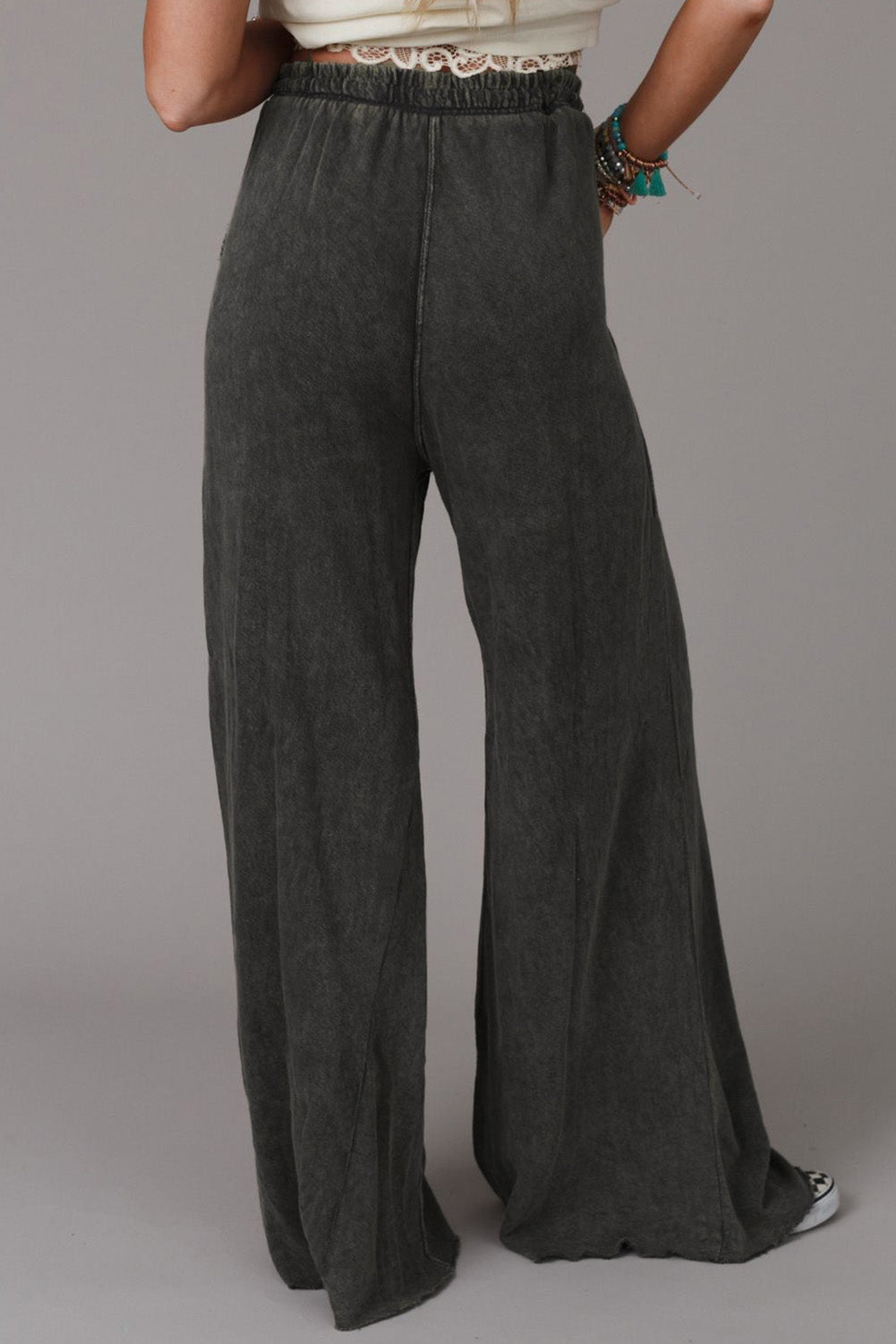 Wide Leg Pocketed Pants - Bottoms - Pants - 2 - 2024