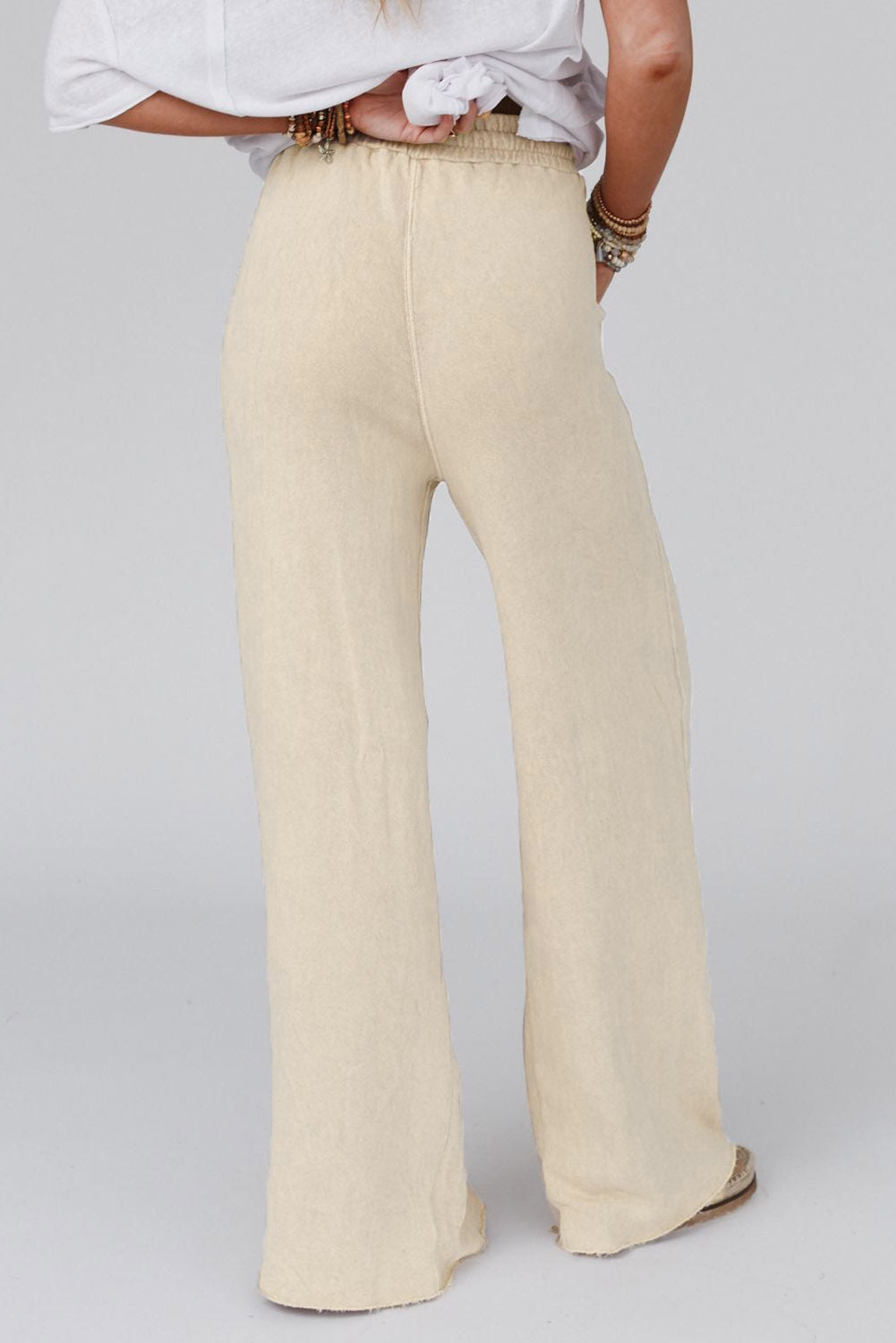 Wide Leg Pocketed Pants - Bottoms - Pants - 6 - 2024