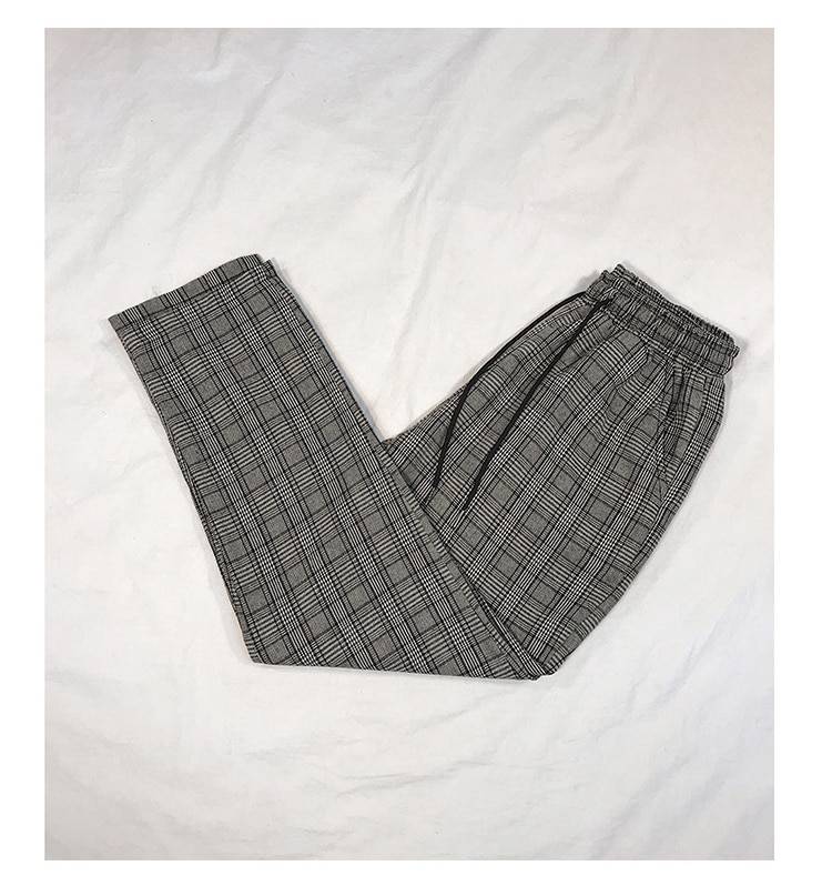 Women Streetwear Plaid Pants - Bottoms - Pants - 10 - 2024