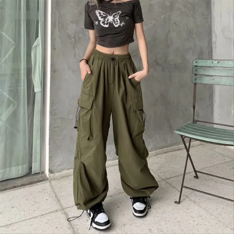 Women Streetwear Techwear Cargo Pants - Bottoms - Pants - 3 - 2024