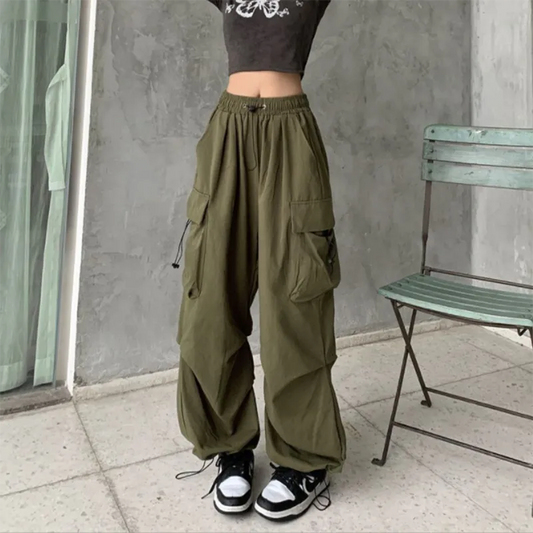 Women Streetwear Techwear Cargo Pants - Bottoms - Pants - 1 - 2024
