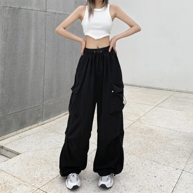 Women Streetwear Techwear Cargo Pants - Bottoms - Pants - 4 - 2024