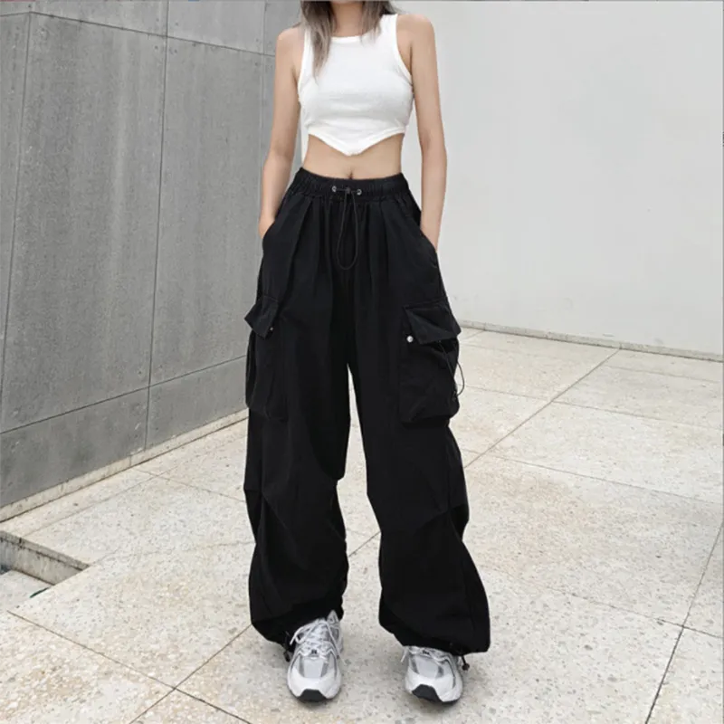 Women Streetwear Techwear Cargo Pants - Bottoms - Pants - 2 - 2024
