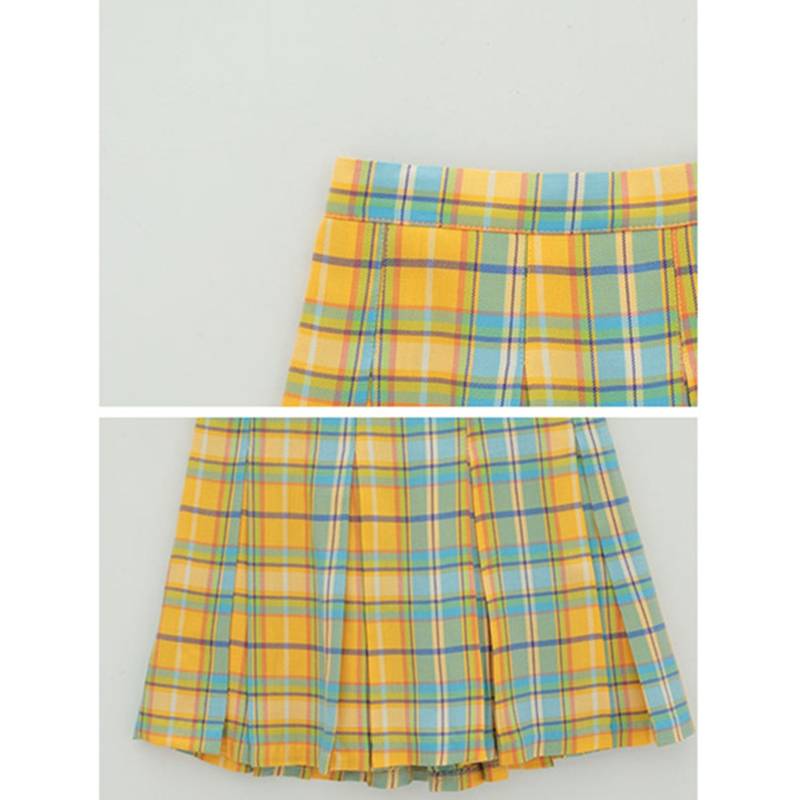 Women’s Kawaii Pleated Skirt - Rainbow / One Size - Bottoms - Skirts - 9 - 2024