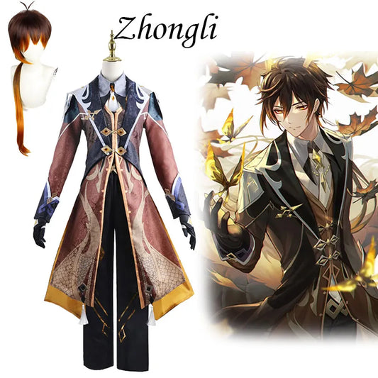 Zhongli Archon Cosplay Costume - Genshin Impact - Bottoms - Costumes - 1 - 2024