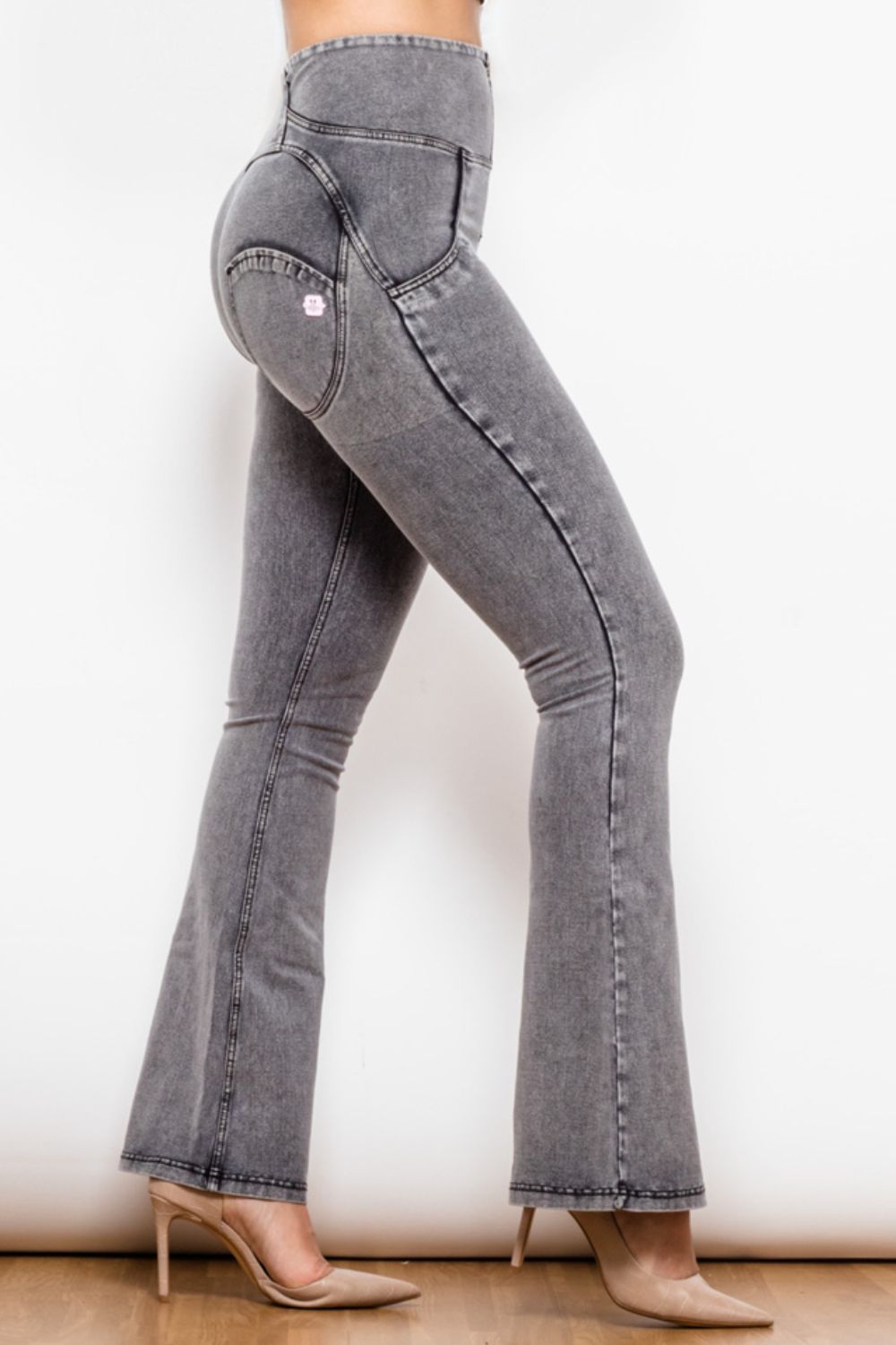 Zip Detail Flare Long Jeans - Bottoms - Pants - 4 - 2024
