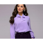 Bow Tie Blouse - Women’s Clothing & Accessories - 13