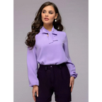 Bow Tie Blouse - Women’s Clothing & Accessories - 6