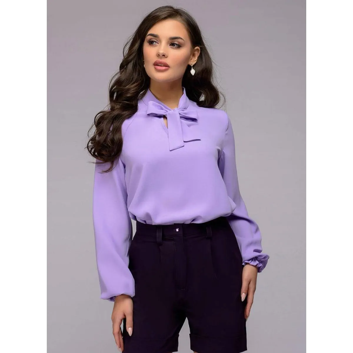 Bow Tie Blouse - Women’s Clothing & Accessories - 9