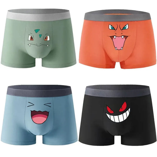 Pokemon Graphene Antibacterial Boxer Briefs - Panties - Panties - 1