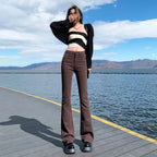 Elastic Boyfriend Style Denim Jeans - Bottoms - 20