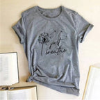Dandelion Just Breathe - T-Shirts - 12