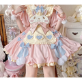 Pastel Lolita Bunny Bow Dress - All Dresses - Lolita Dress - 1