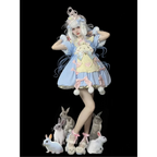 Pastel Lolita Bunny Bow Dress - All Dresses - Lolita Dress - 19