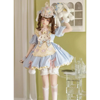 Pastel Lolita Bunny Bow Dress - All Dresses - Lolita Dress - 22